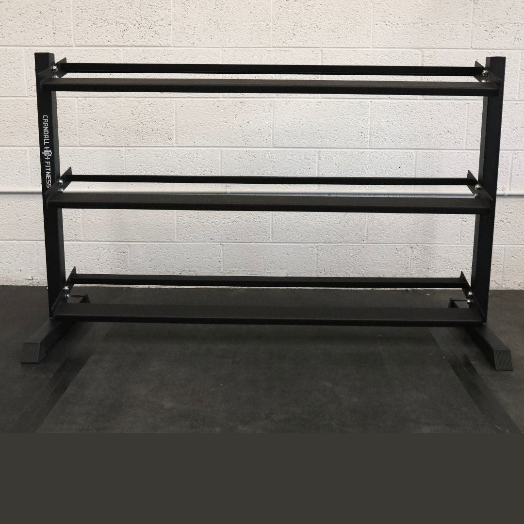 CF 3-Tier Dumbbell Rack (5lb to 65lb) – Crandall Fitness