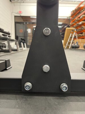 Plate Tree with Barbell Storage