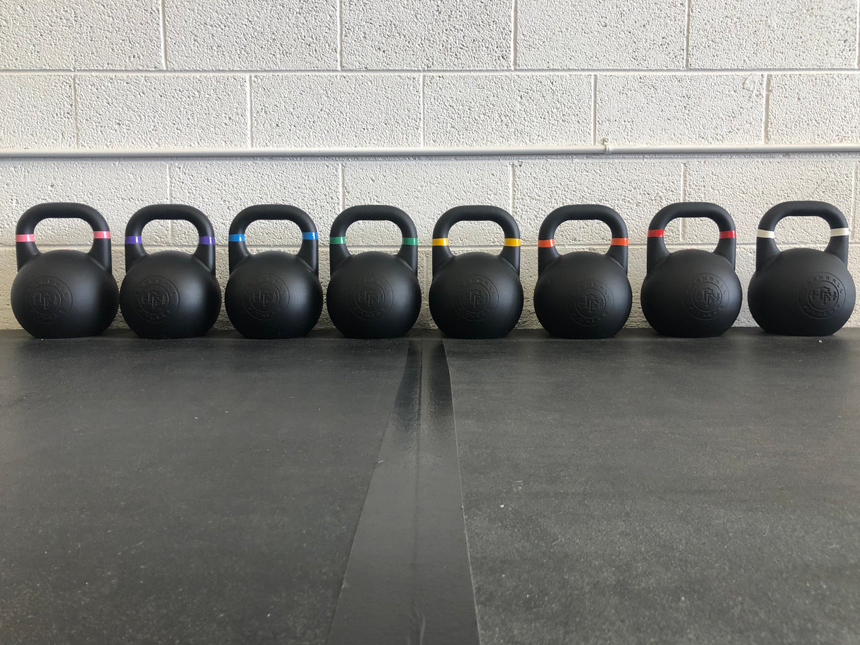 CF Full Competition Kettlebell 8 Piece Set