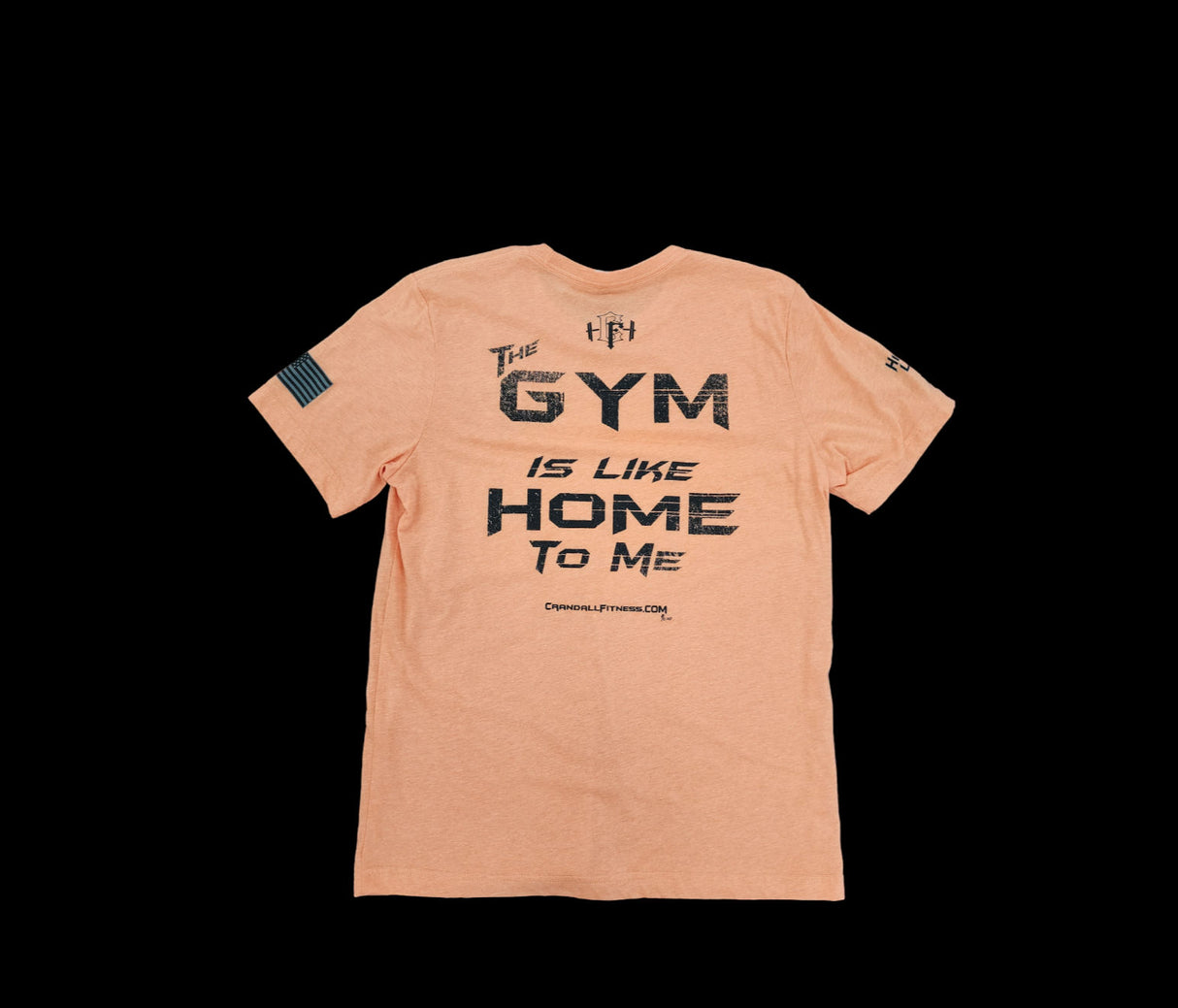 "Gym is Like Home" Tri-Blend Shirt