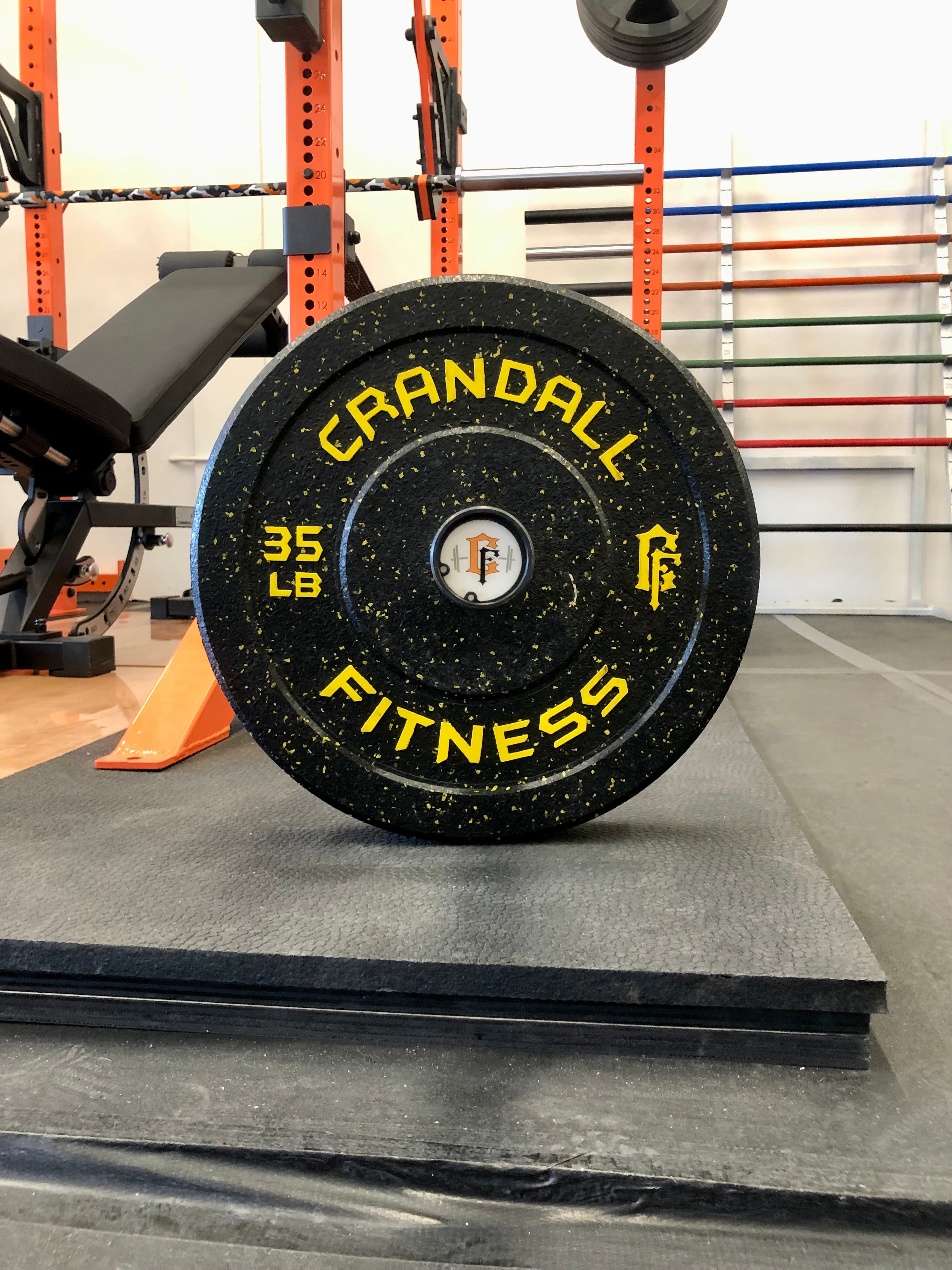 Crandall Fitness Crumb Bumper Plate - Thumbnail 2