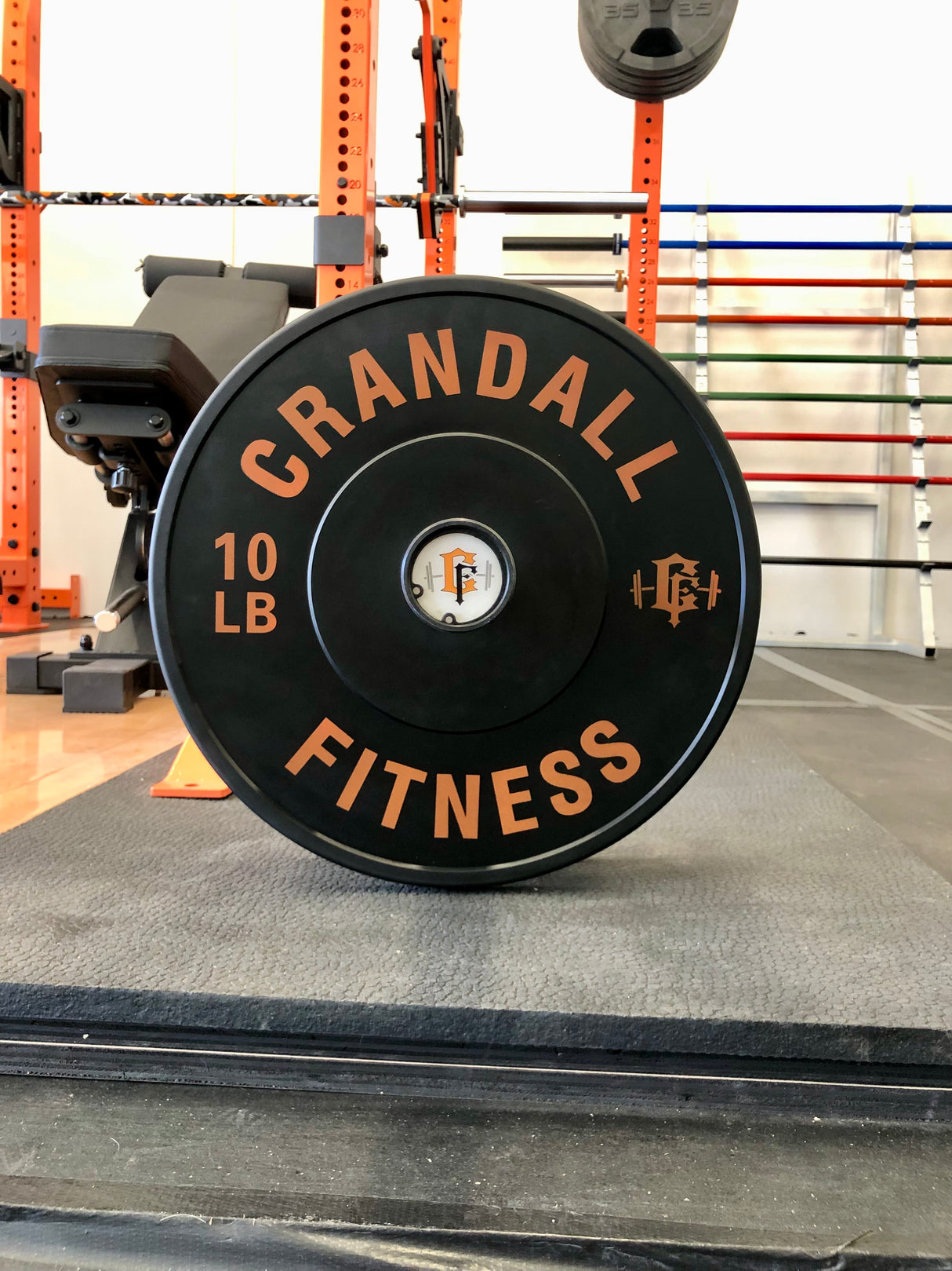 CF Black Bumper Plates (Pairs)