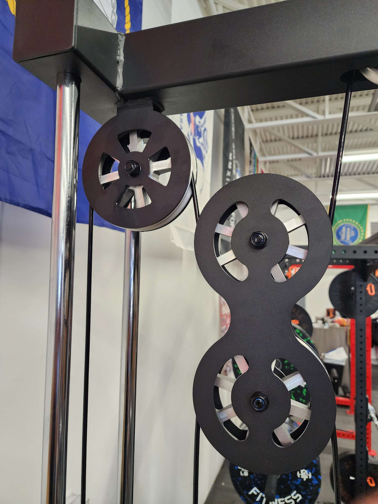 Lat Pulldown / Low Row for Power Rack