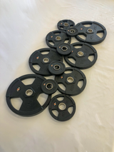 Rubber Coated Tri-Grip Plate Sets