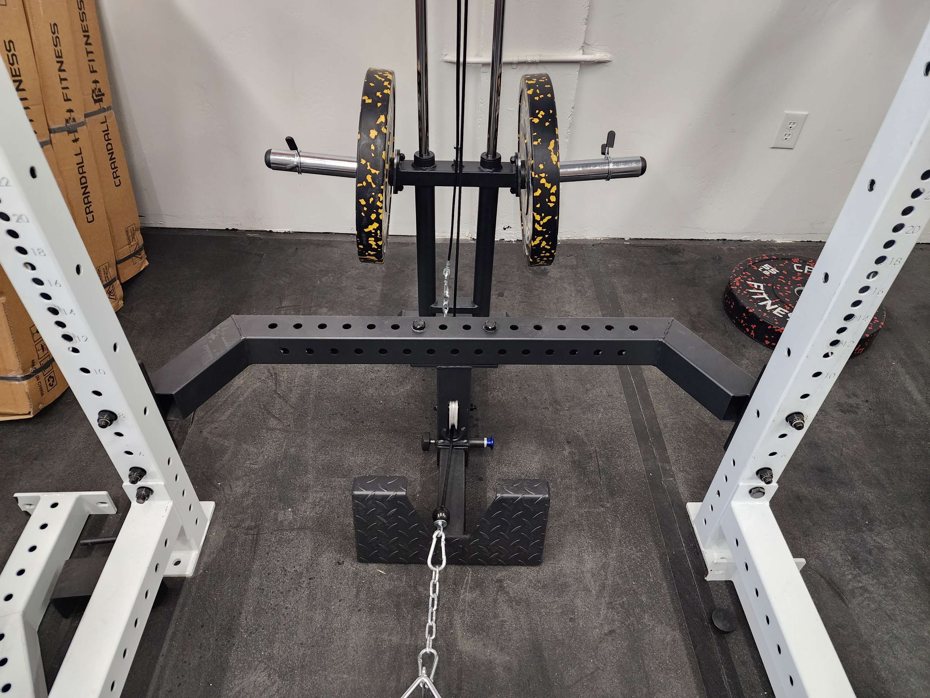 Lat Pulldown / Low Row for Power Rack – Crandall Fitness