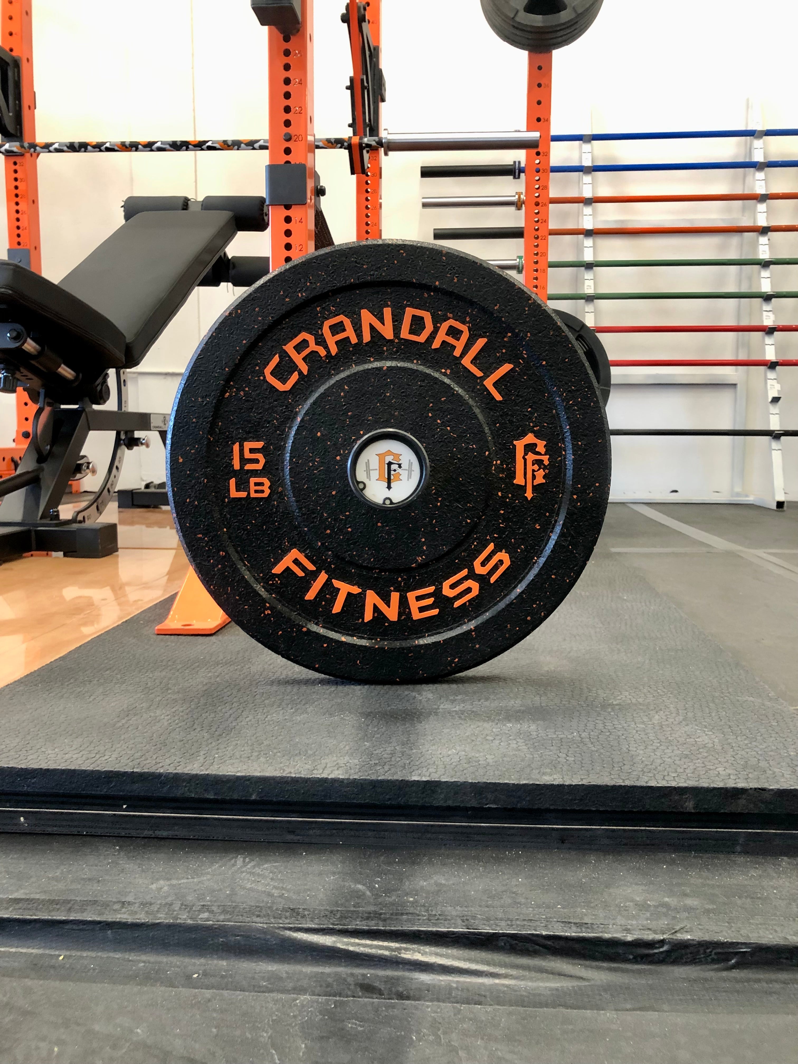 Crandall Fitness Crumb Bumper Plate - Thumbnail 4