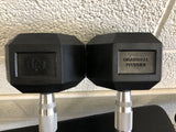 CF V2 Rubber Coated Hex Dumbbells